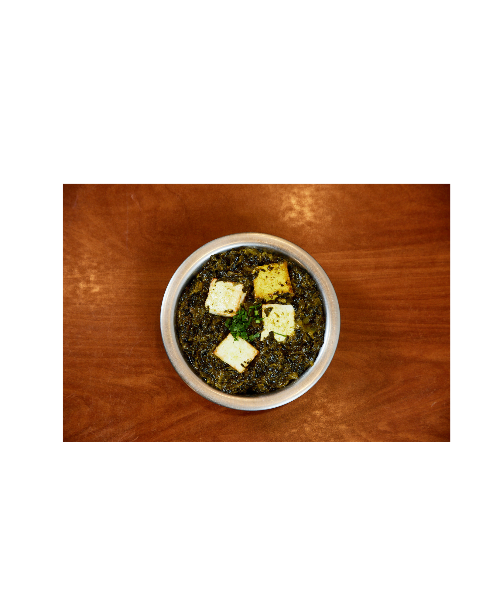 Palak Paneer (Spinach)